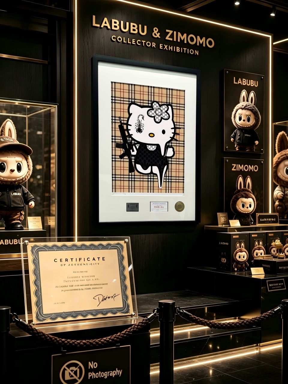 Hello Kitty × Plaid